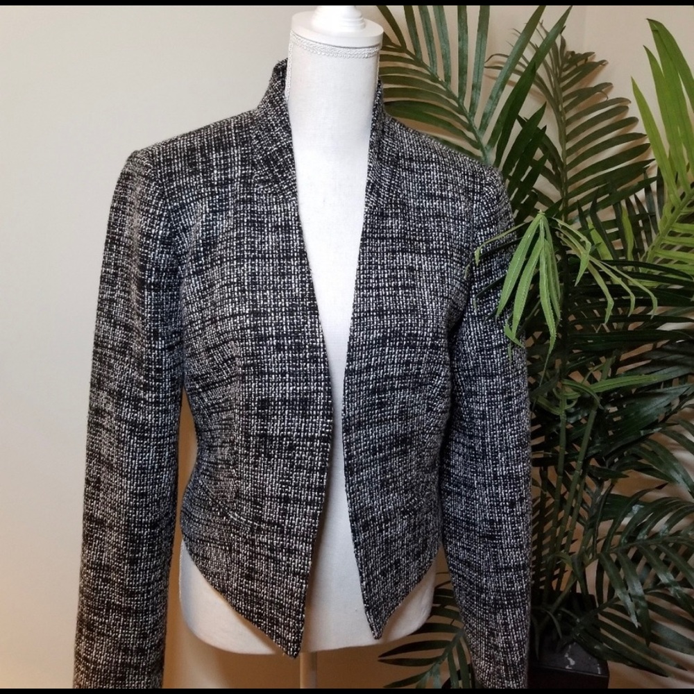 Calvin Klein Black and White Blazer